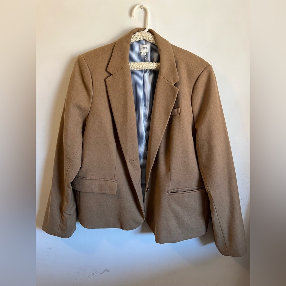 J. Crew Camel Blazer